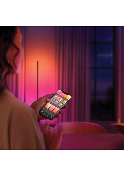 Philips Hue Gradient Signe Akıllı Led Zemin Işığı, Lambader, Siyah Genel