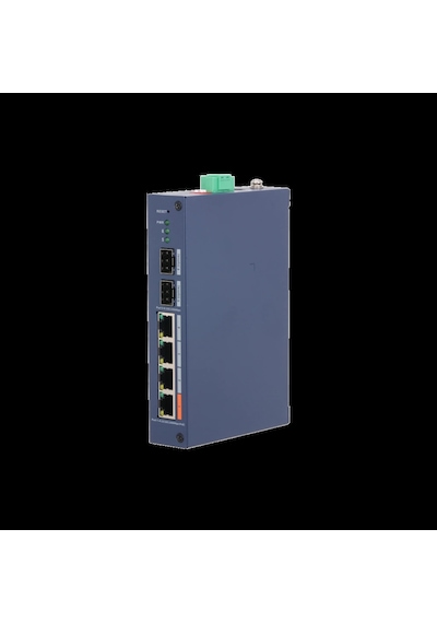 Dahua Chs4206-4gt-60, 4 Port, Gigabit, Poe 60w, 2 Port Sfp, Cloud Yönetilebilir, Switch
