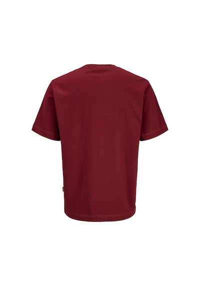Jack & Jones Erkek T Shirt 12282892 Bordo