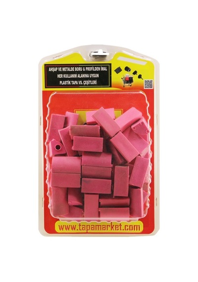 Üçgen Köşe Takozu Pembe