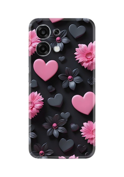 Oppo A6 Pro Kılıf Desenli Baskılı Yüksek Korumalı Silikon Kapak Stk-100.jpg Renk50 Renk50