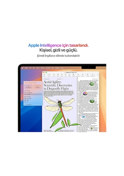 Apple MacBook Air MW1L3TU/A M4 16 GB 256 GB 15.3" MacOS Dizüstü Bilgisayar Silver