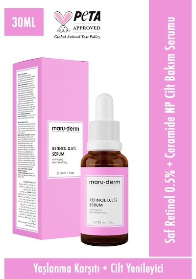 Maruderm Retinol 0.5% Cilt Yenileyici Bakım Serumu 30 ML