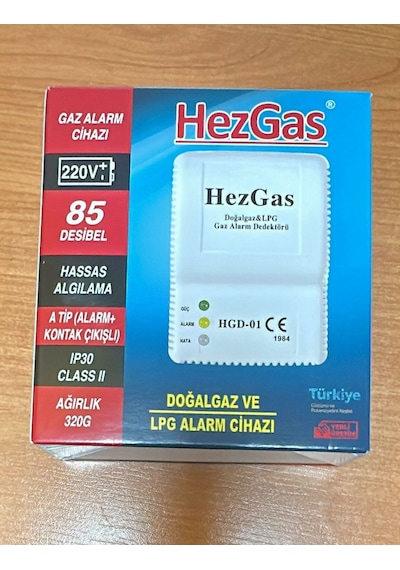 Hezgas Hgd-01 Doğalgaz Alarm Dedektörü