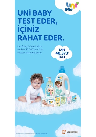 Uni Baby Bebek Saç Ve Vücut Şampuanı 200ml Klasik