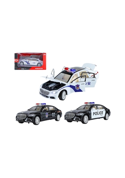 Xhd-c2430 Kut C-b 1 24 Işıklıo Sesli Tsl Polis Araba
