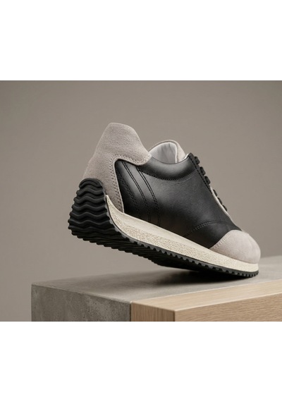 Growish Gd0124 Hakiki Deri & Nubuk Termoaktif Taban Üst Kalite Koku Yapmaz Siyah Antrasit Yeşil Hafif Taban Sneaker Ayakkabı Siyah - Gri Growish Gd0124 Hakiki Deri & Nubuk Termoaktif Taban Üst Kalite Koku Yapmaz Siyah Antrasit Yeşil Hafif Taban Sneaker Ayakkabı Siyah - Gri