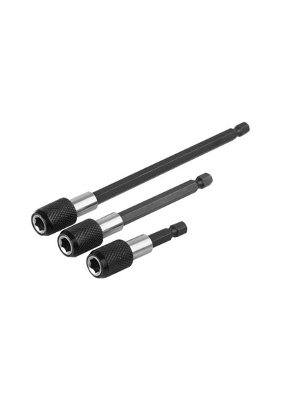 Leo 6 , 10 , 15 cm 3 lü Kilitli Bits Uzatma Adaptörü