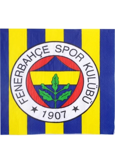 Fenerbahçe Kağıt Peçete 33x33 CM.