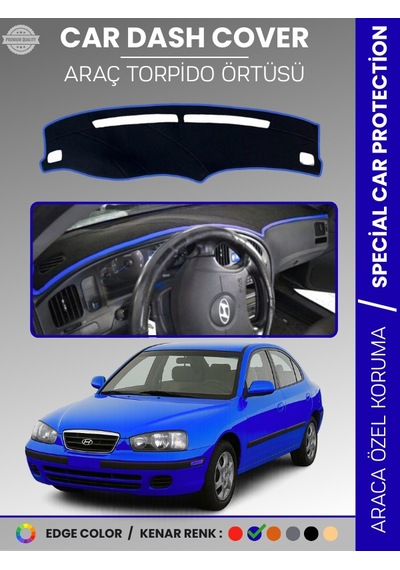 Hyundai Elantra 1997-2006 Torpido Örtüsü Ön Panel Halı Araca Özel Çatlamayı Önler Kaymaz - 771 Stiloto