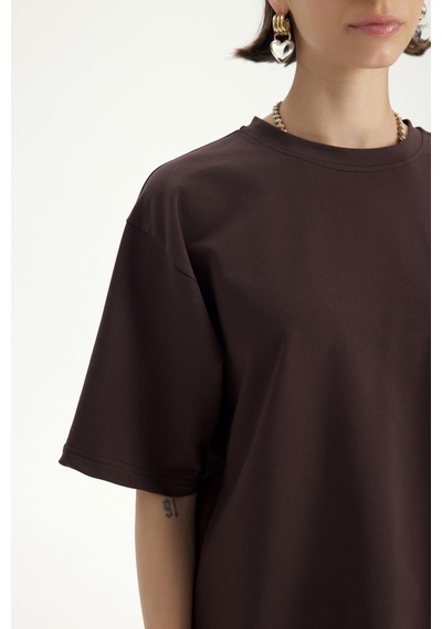 Mai Studıos Mai Studios Co. Bruges Oversize Kahve T-shirt Eşofman Takım Kahve
