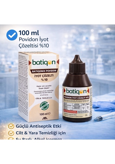 Batiqon Povidon Iyot Çözelti 100 Ml