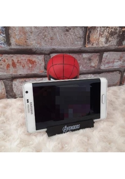 Avengers Örümcek Adam Spiderman Telefon Tutucu