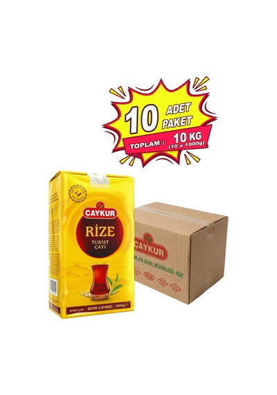 Rize Turist Dökme Çay 1000 Gr. Onlu Paket