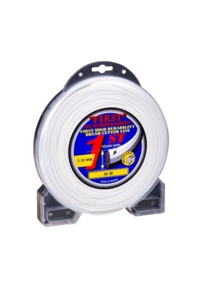 First Tırpan Misinası 3.3mm 46m Beyaz 6 Köşe