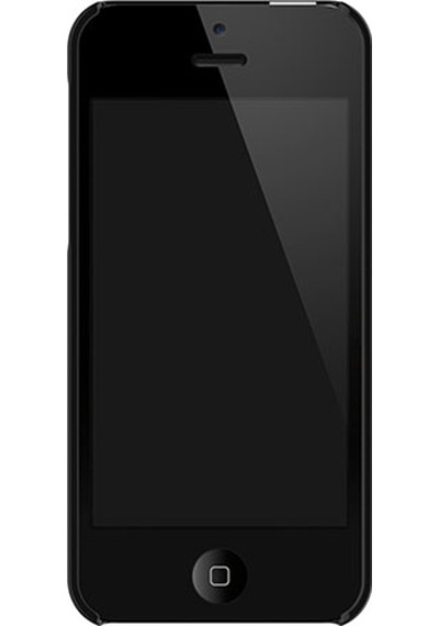 Apple Uyumlu iPhone Adopted 5c İle Lens Kılıf Parlak Siyah Aph12104