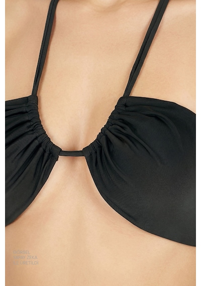 Penti Siyah Reverse V Bikini Üstü