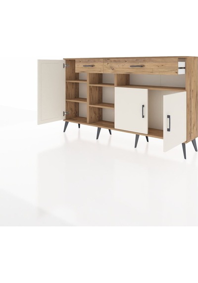 Arges Konsol 5 Raflı 2 Çekmeceli 3 Kapaklı 176x30x99 Çam-aytaşı/çam Aytası/atlas Çam - Atlas Çam Arges Konsol 5 Raflı 2 Çekmeceli 3 Kapaklı 176x30x99 Çam-aytaşı/çam Aytası/atlas Çam - Atlas Çam