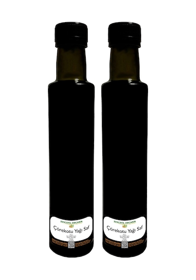 Zencefil Organik Çörekotu Yağı 2 x 250 ML