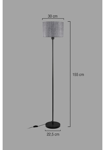 Lantis Modern Dekoratif Siyah Metal Gövdeli Hasır Şapkalı Lambader- Salon, Oturma Odası, Antre, Ofis, Köşe Aydınlatması Siyah Diğer Lantis Modern Dekoratif Siyah Metal Gövdeli Hasır Şapkalı Lambader- Salon, Oturma Odası, Antre, Ofis, Köşe Aydınlatması Siyah Diğer