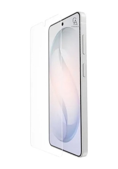 Samsung Galaxy S26 İle Uyumlu Kılıf Esnek Premium Telefon Kılıfı Ve Temperli Cam Ekran Koruyucu Mor