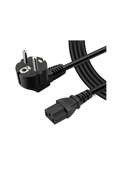 Bilgisayar Pc Kasa Monitör Için 3 Metre Power Güç Kablosu