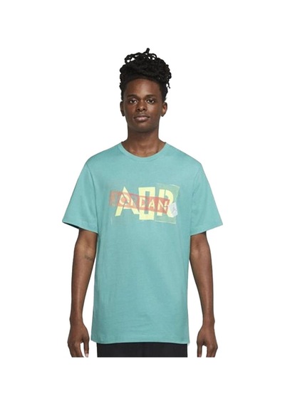 Jordan M Brand Gfx Ss Crew 3 Erkek T-shirt Dm1426-392 Yeşil-yeşil