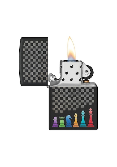 Zippo Çakmak 48662-106758 218c Chess Pieces Design