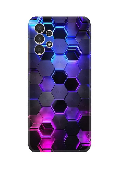 Samsung Samsung Galaxy Uyumlu A54 Kılıf Resimli Desenli Silikon Platinium Series Petekler 1889