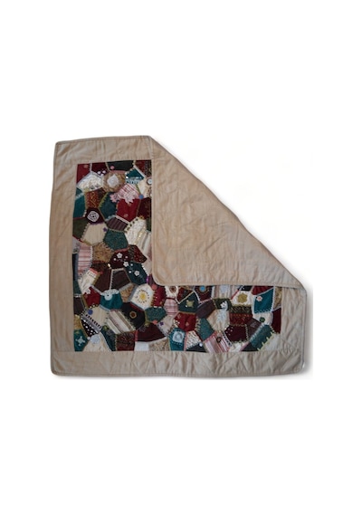 Patchwork Çılgın Koltuk Örtüsü Çok Renkli