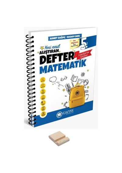 5. Sınıf Matematik Hazırlayan Defter Ve Telefon Tutucu