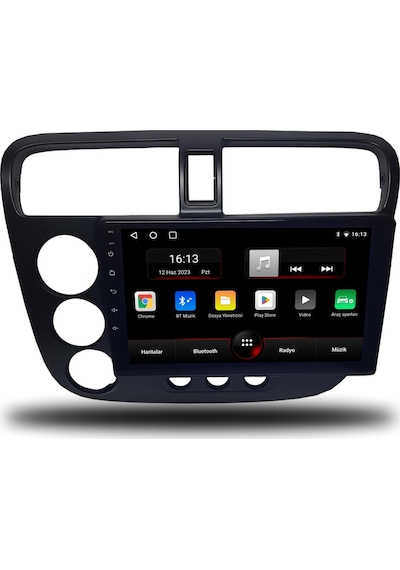 Avaydel Honda Civic V-Tec Android Carplay Multimedya 2001-2006 8GB RAM + 128GB Hafıza + 4 Çekirdek