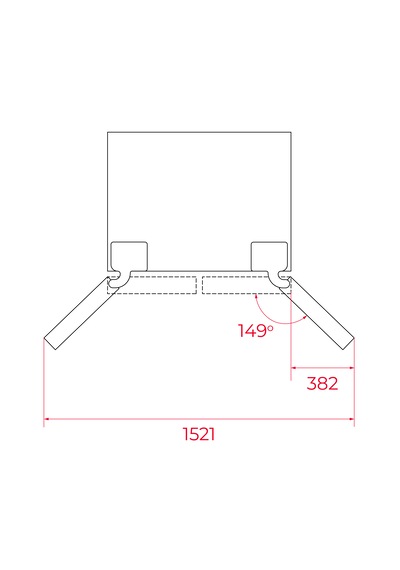 Teka RFD 75850 GBK 510 LT Solo 2 Kapı + 2 Çekmeceli Full Nofrost Buzdolabı
