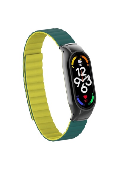 Xiaomi Uyumlu Mi Band 7 Kordon Renkli Strap Deri Loop Kordon 69