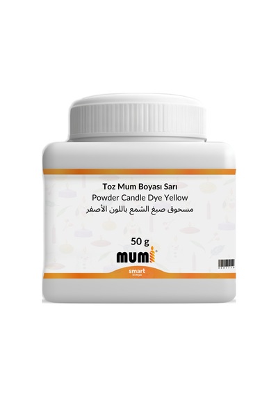 Toz Mum Boyası Sarı 50 G