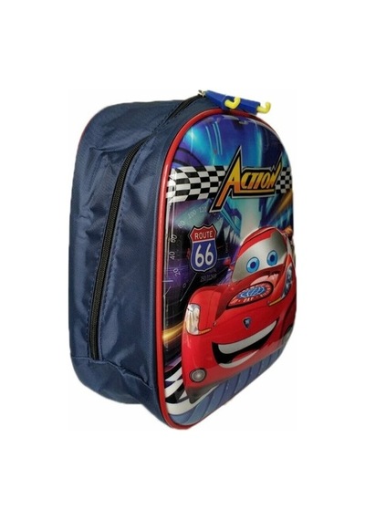 Cars Şimşek Kreş ve Anaokulu Çocuk Sırt Çantası 5d Kabartmalı 33 CM