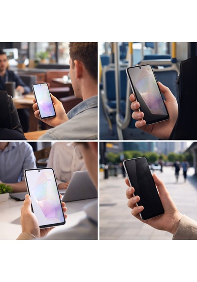 Samsung Uyumlu Galaxy A35 Hayalet Ekran Koruyucu Gizli Privacy