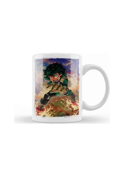 Boku No Hero Academia Midoriya Kupa Bardak Porselen Karışık