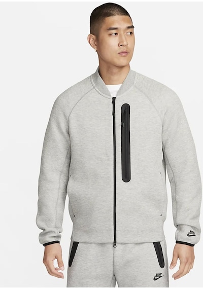 Nike Sportswear Tech Fleece Bomber N98 Full-zip Erkek Ceket Ndd Sport Gri