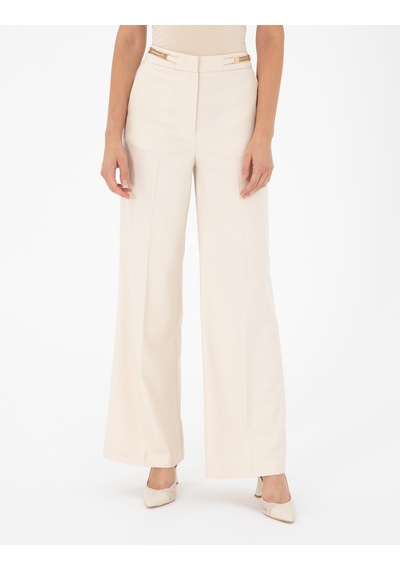Pierre Cardin Kadın Ekru Pantolon 50290369-vr019