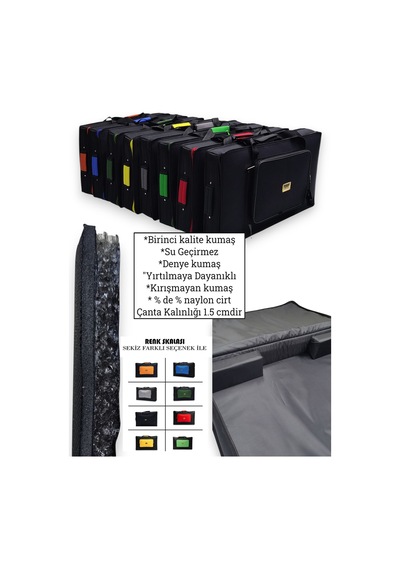 Xdj-rr Setup Için Uyumlu Çanta Soft Case Kılıf Siyah-kırmızı