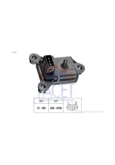 Map Sensörü - Fiat Palio, Ducato, Panda, Punto, Tipo, Bravo, Seicento, Croma, Coupe, Ulysse, Cinquecento, Uno, Strada, Marea, Brava, Tempra, Siena, E
