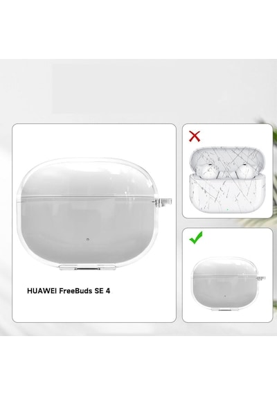 Huawei Freebuds Se 4 İçin Şeffaf Kulaklık Kılıfı 360 Kasa Koruyucu Tpu Kılıf Darbeye Çizilmeye Ve Sararmaya Karşı Dirençli Freebuds Se 4 Kılıfı Taşıma Askılı Freebuds Se4 Koruma Şeffaf Huawei Freebuds Se 4 İçin Şeffaf Kulaklık Kılıfı 360 Kasa Koruyucu Tpu Kılıf Darbeye Çizilmeye Ve Sararmaya Karşı Dirençli Freebuds Se 4 Kılıfı Taşıma Askılı Freebuds Se4 Koruma Şeffaf