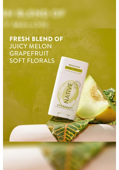 Native Brazilian Honey Melon Alüminyumsuz Stick Deodorant 75gr