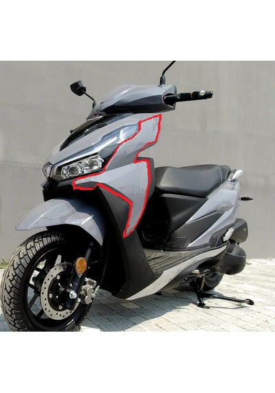 Rks Vrs 125 Rüzgarlık Sağ Beyaz -