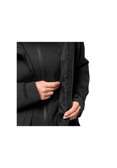 Jack Wolfskin Norrland 3in1 Kadın Outdoor Montu  Siyah