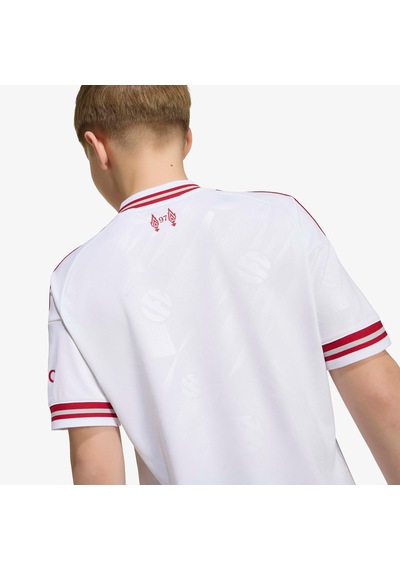 Adidas Liverpool Fc 26/27 Çocuk Beyaz Deplasman Forması Kb8302