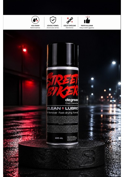 Street Biker Zincir Temizleme Spreyi