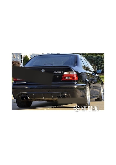 Bmw E39 5 Serisi M5 Difüzör Piano Black Sağ Sol Çiftli Çıkış Plastik