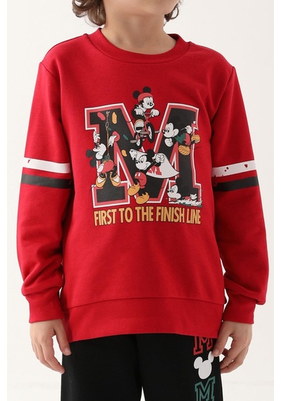 Mickey Mouse D4820-3 Çocuk  Kırmızı Eşofman Takımı
